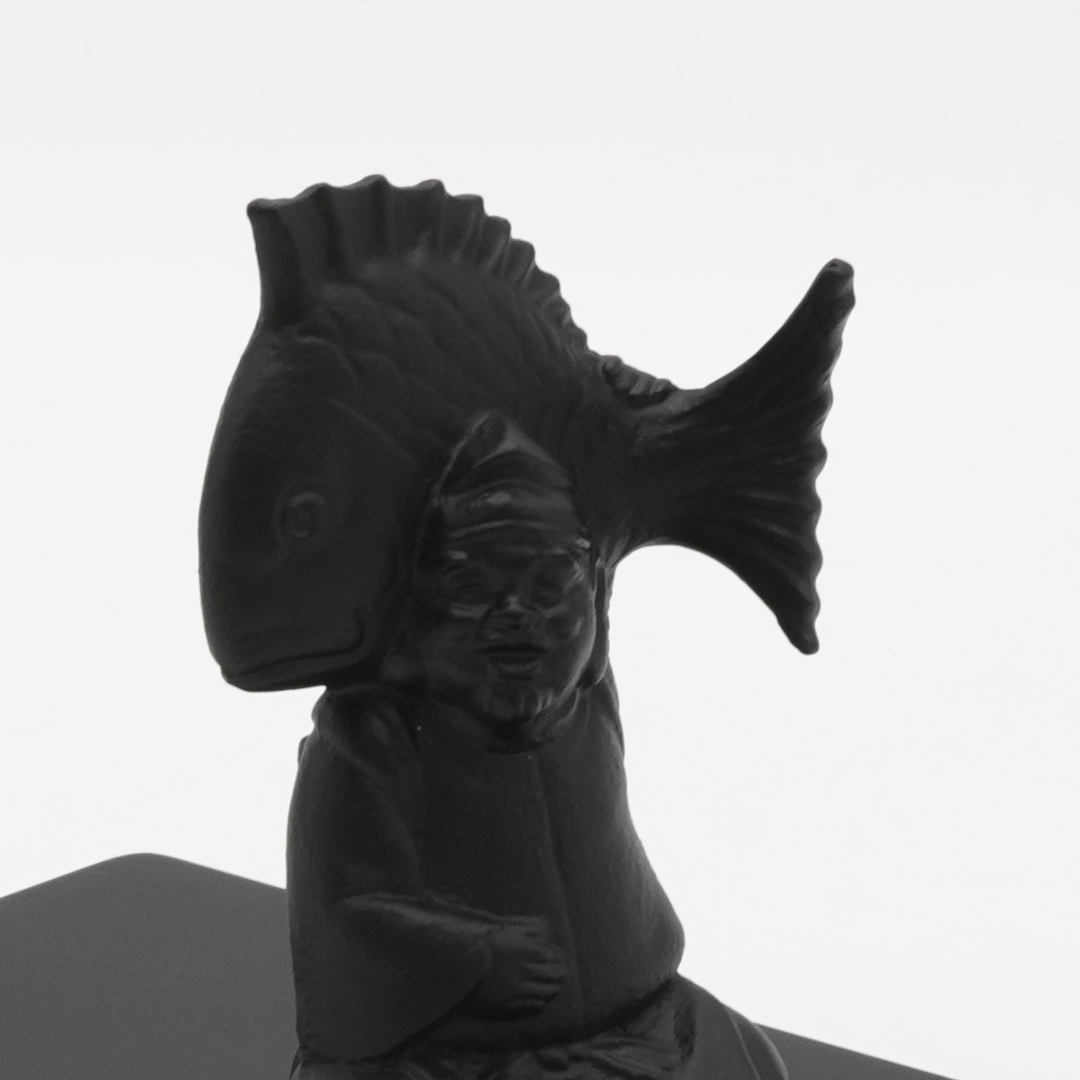 高岡銅器　OMOSHI Bookend Section　EBISU &amp; DAIKOU