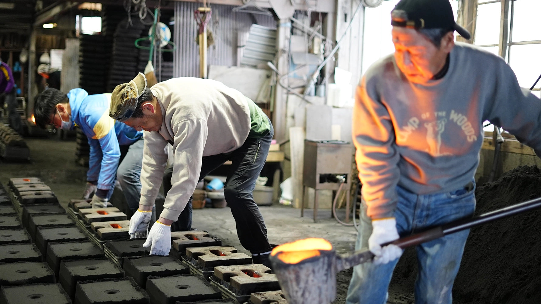 南部鉄器 及富 急須 令和あられ 鍋敷きセット 0.5L
