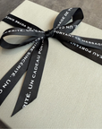 【オプション】ラッピング Fond de Smoke Paper & Fierté Satin Ribbon