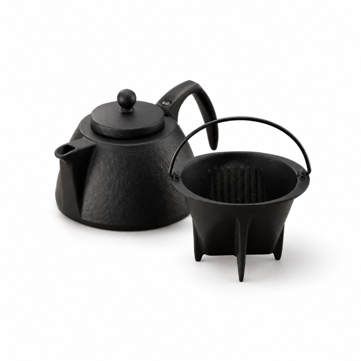 南部鉄器 岩鋳 コーヒーポット セット