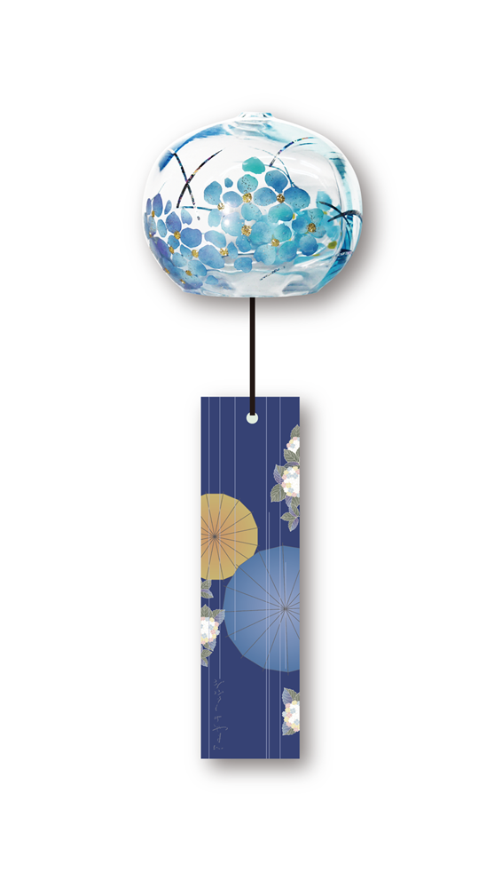 会津・喜多方 手描き蒔絵風鈴