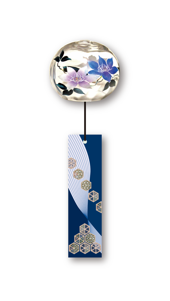 会津・喜多方 手描き蒔絵風鈴