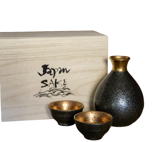 美濃焼 JAPAN SAKE Gold 酒器セット