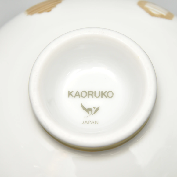 有田焼 KIKKO 抹茶碗 ゴールド