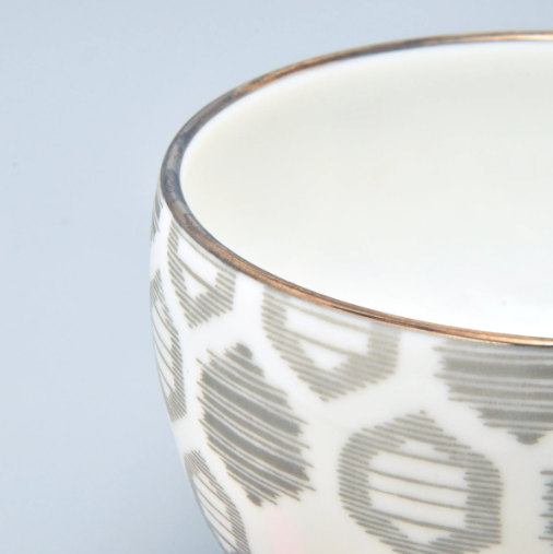 有田焼 KIKKO 抹茶碗 プラチナ