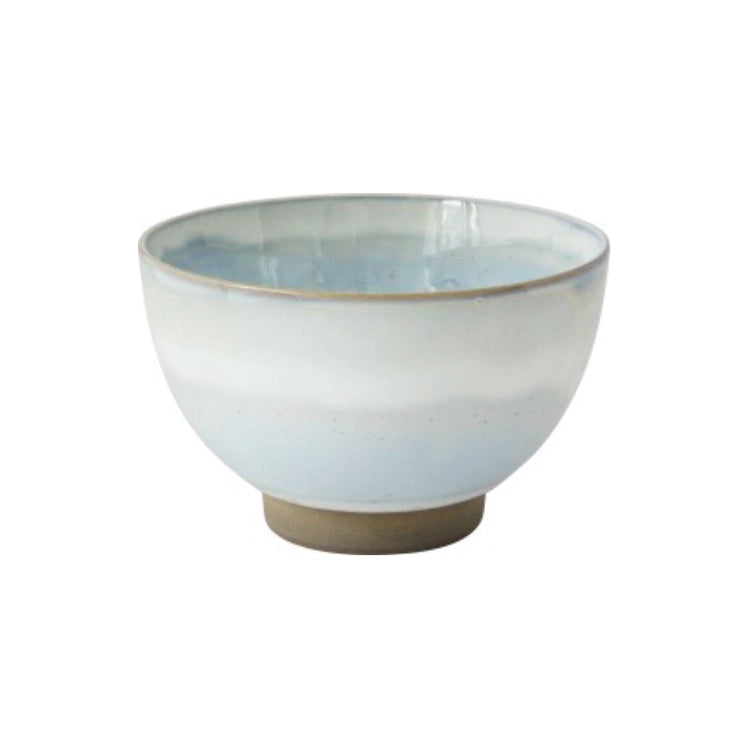 波佐見焼 オーロラ 夫婦茶碗 白銀/宵