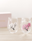 冷感桜 フリーグラスペアセット