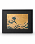 古絵師 箔名画シリーズ 立体額 赤富士/青富士