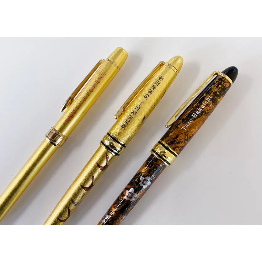 蒔絵ボールペン 春秋流し(金) | ギフトショップ Nihon Miyabi 蒔絵ボールペン 春秋流し(金) | ギフトショップ Nihon Miyabi