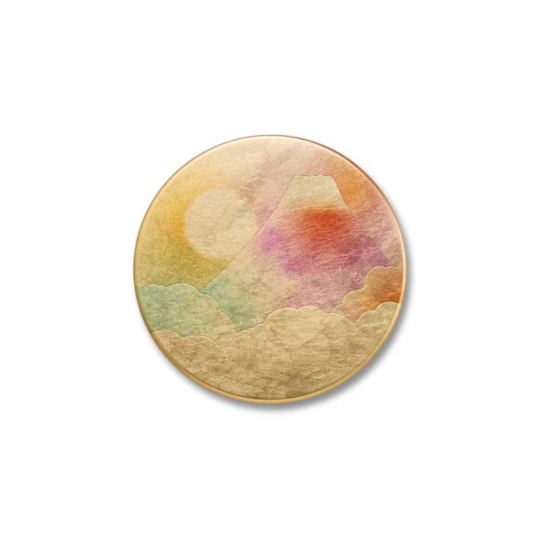 金沢箔 SCENE ラウンドミラー