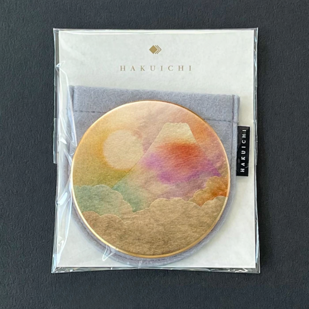 金沢箔 SCENE ラウンドミラー