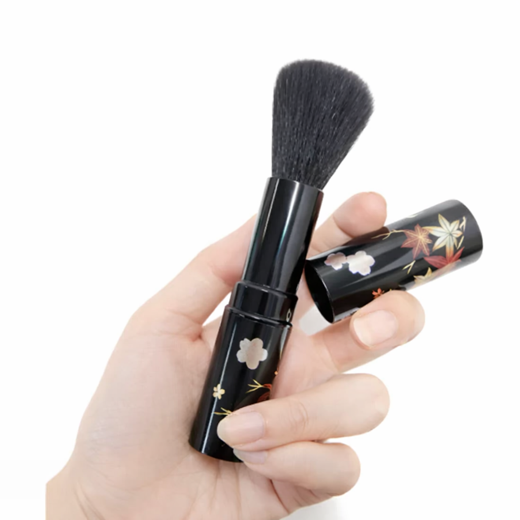 熊野筆 × 越前蒔絵 マルチステージブラシ 日月 | ギフトショップ Nihon