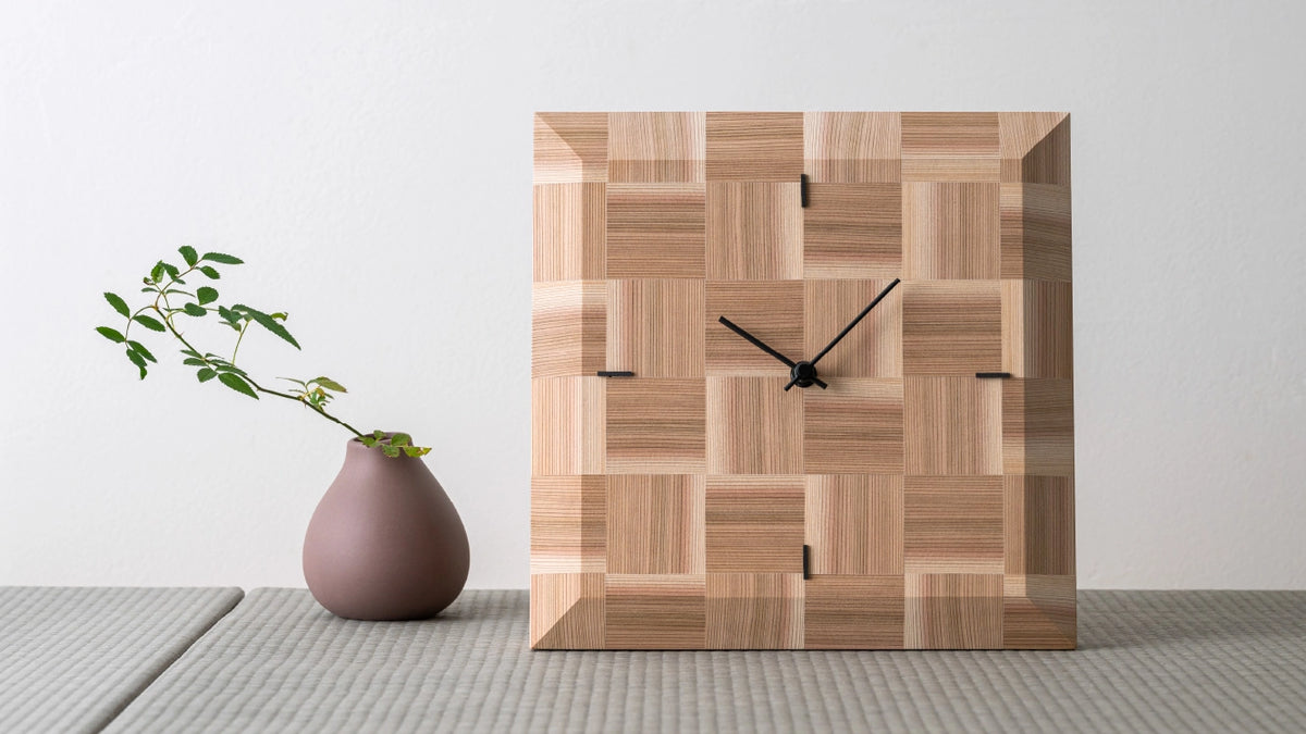 NENRIN CLOCK 245 市松 | ギフトショップ Nihon Miyabi 通販サイト NENRIN CLOCK 245 市松 | ギフトショップ Nihon Miyabi 通販サイト
