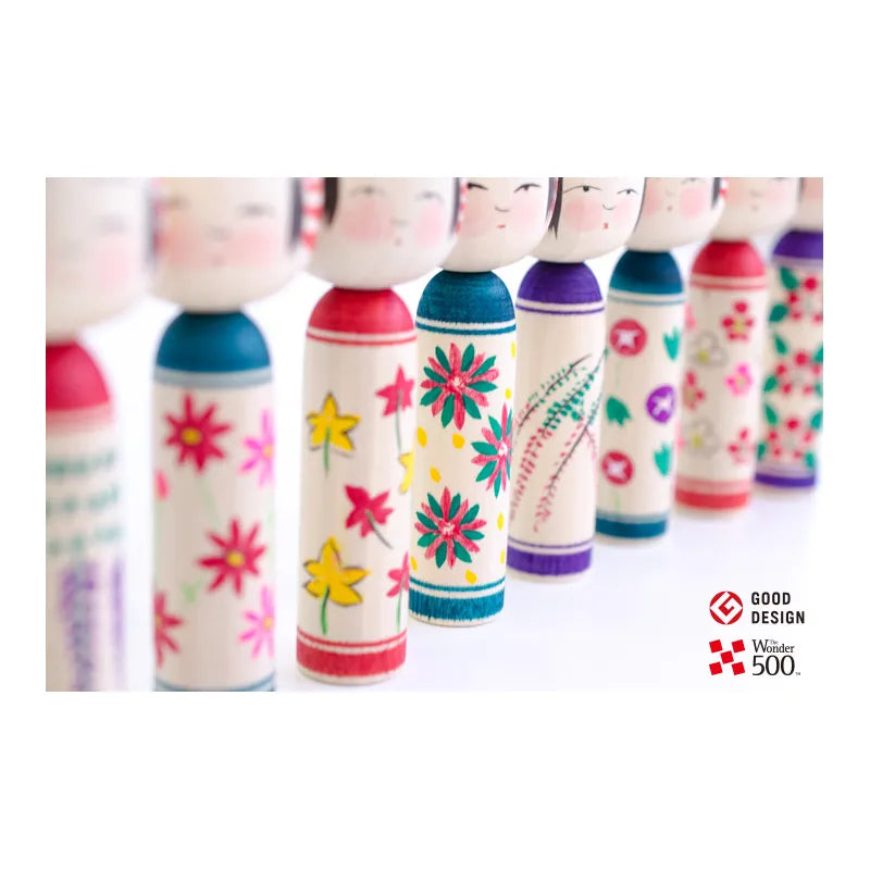 創作こけし 花こよみ 引越祝い | ギフトショップ Nihon Miyabi 創作こけし 花こよみ 引越祝い | ギフトショップ Nihon Miyabi