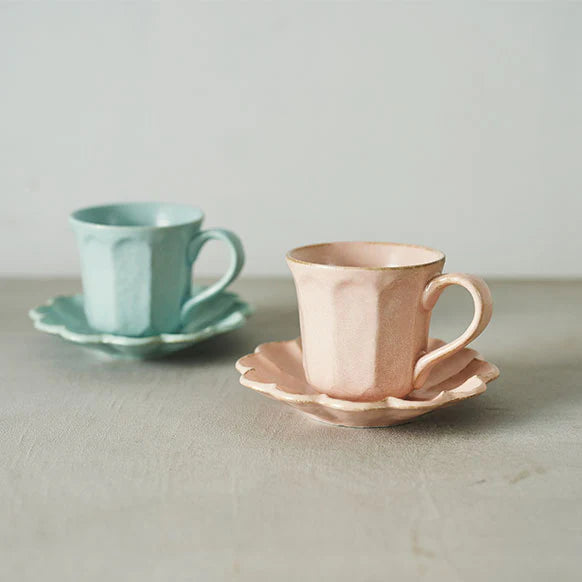 美濃焼 リンカ コーヒーカップ＆ソーサーセット