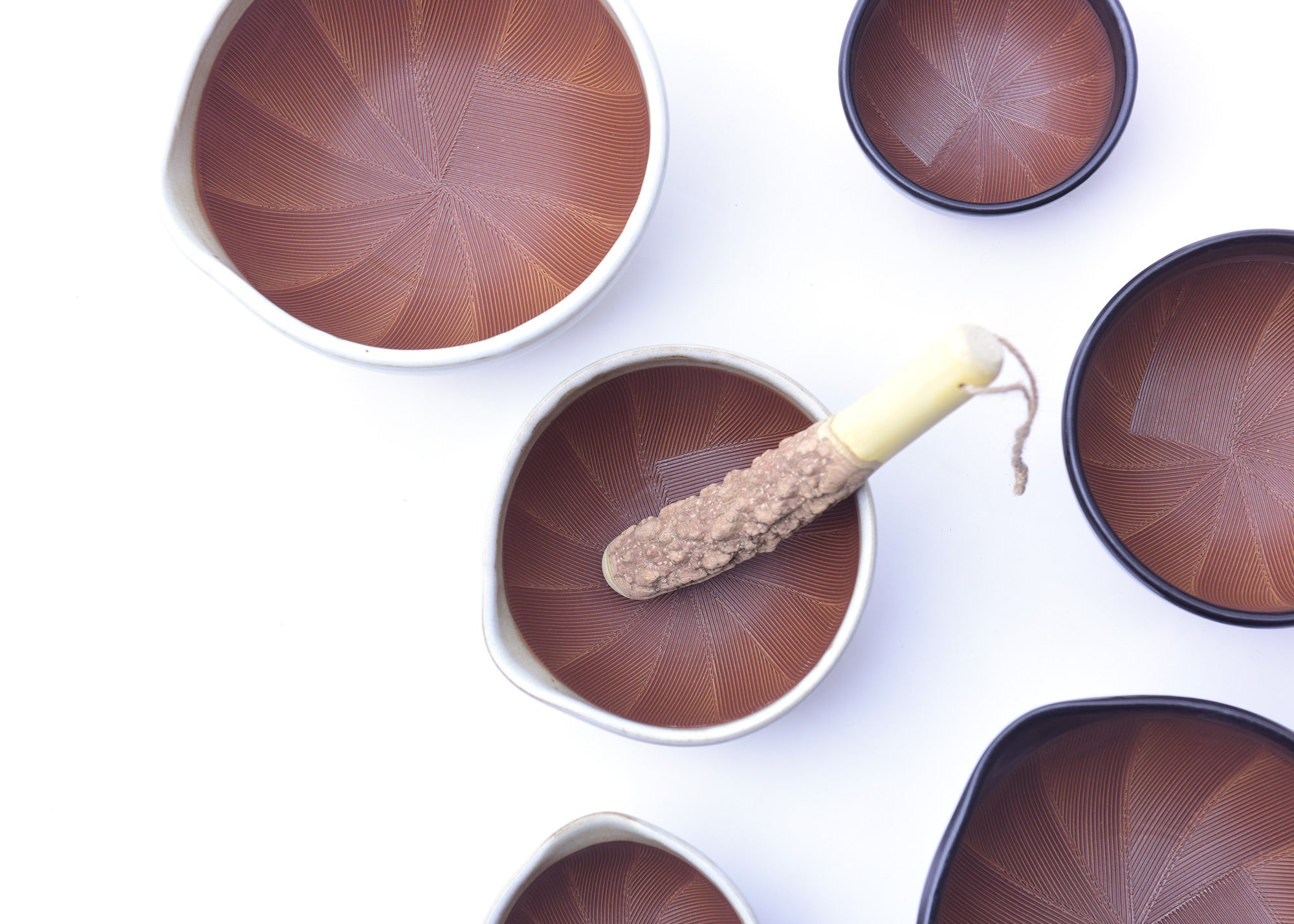 石見焼 すり鉢×すりこぎ棒2点セット 元重製陶所