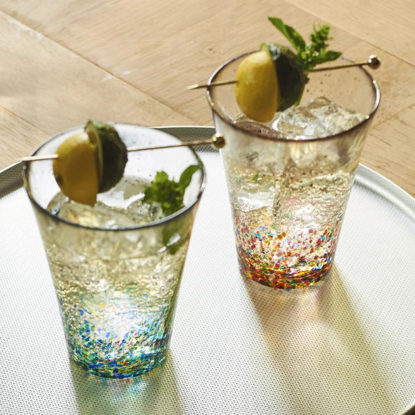 津軽びいどろ MATSURI 金彩 ペアタンブラー